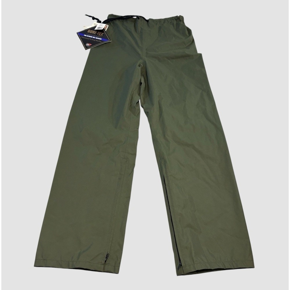 NEW 10X Gore-Tex Waterproof Pants Men's Medium Tall Olive Green